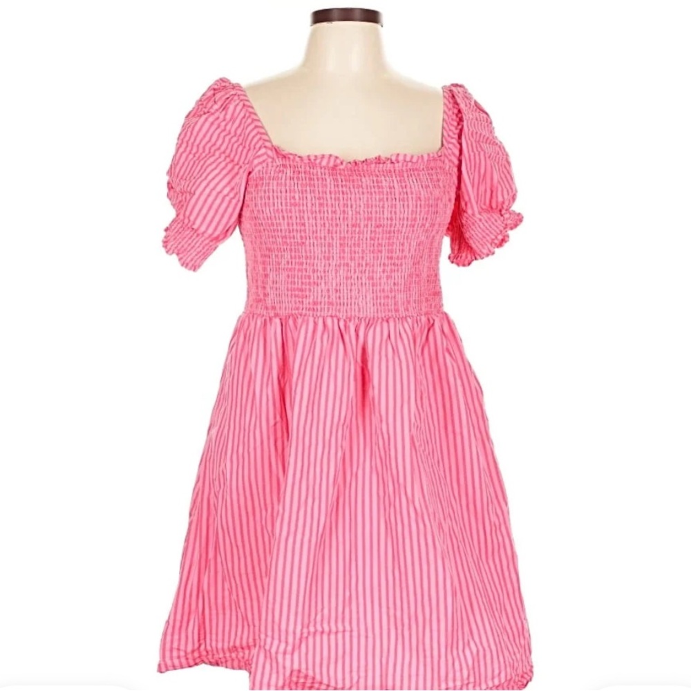 Red Striped Dress